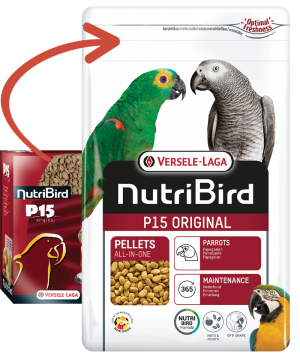 VERSELE-LAGA NutriBird P15 Original - granulat dla dużych papug 1kg