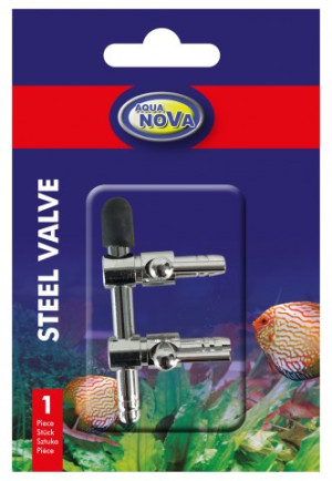 AQUA NOVA Zaworek metalowy NV-S2 (2 wyjścia)