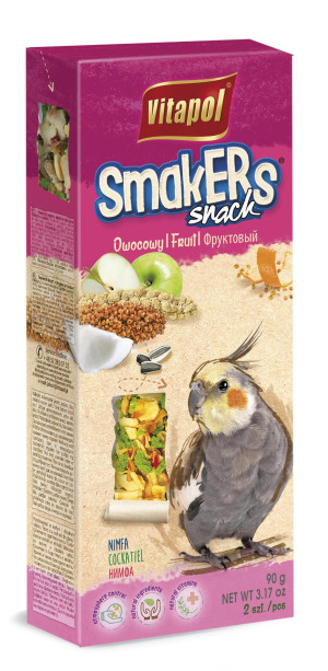 VITAPOL Smakers dla nimfy - owocowy 2 szt.