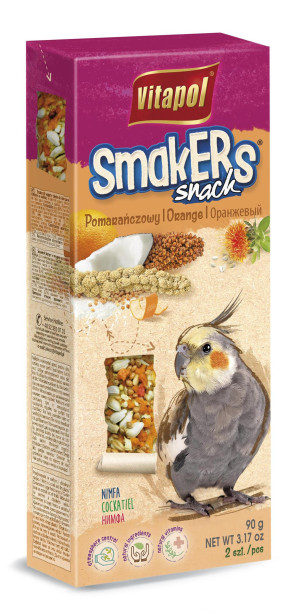 VITAPOL Smakers dla nimfy - pomarańczowy 2 szt.