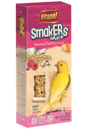 VITAPOL Smakers dla kanarka - owocowy 2 szt.