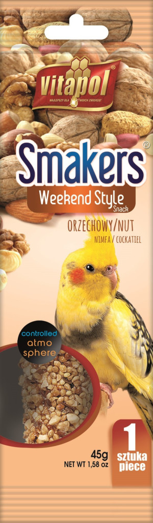 VITAPOL Smakers dla nimfy Weekend Style - orzechowy 45g (1 szt.)