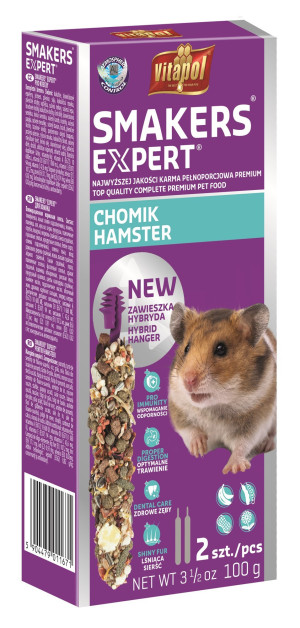 VITAPOL Smakers Expert dla Chomika 2 szt. / 100 g