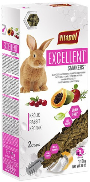 VITAPOL Smakers Excellent - dla królika 2 szt.