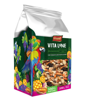 VITAPOL Vitaline Mix bakaliowy dla papug i ptaków egzotycznych 200 g
