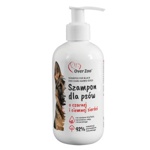 OVER ZOO Szampon dla psów o czarnej i ciemnej sierści 250ml