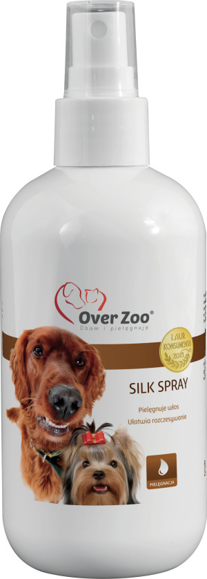 OVER ZOO Silk Spray 250ml - ułatwia rozczesywanie sierści