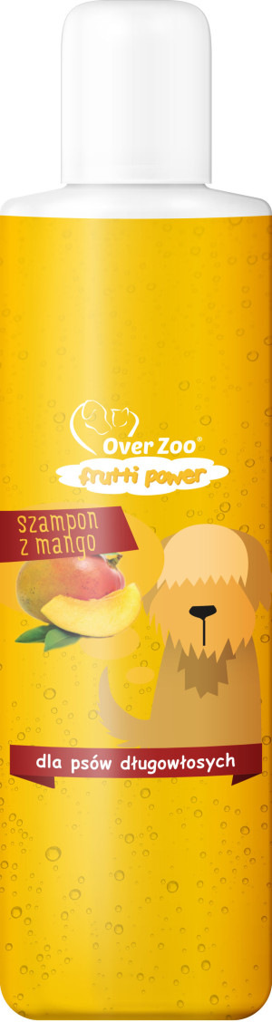 OVER ZOO Szampon z mango dla psów długowłosych 200ml