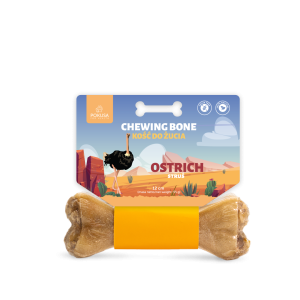 POKUSA Chewing bone Ostrich 17 cm