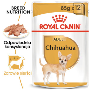 ROYAL CANIN Chihuahua Adult karma mokra - pasztet dla psów dorosłych rasy chihuahua 12x 85g
