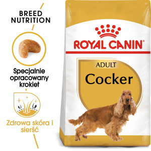 ROYAL CANIN Cocker Spaniel Adult karma sucha dla psów dorosłych rasy cocker spaniel 12kg
