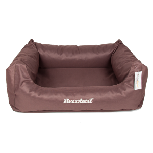 RECOBED Kanapa Baltic brąz rozmiar L: 100 x 80 x 24 cm