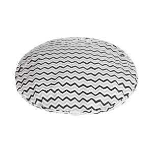 RECOBED Poduszka Crete black / grey