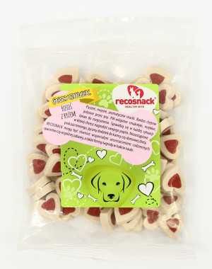 RECOSNACK Przysmak łosoś z ryżem 100 g