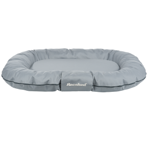 RECOBED Ponton Baltic - Szary rozmiar XL: 140 x 110 x 17 cm