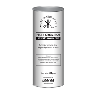 Puder groomerski do sierści na całym ciele 0,5 kg