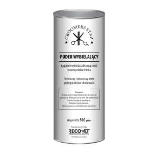 Puder groomerski Wybielający 0,5 kg