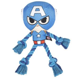 FOR FAN PETS Zabawka ze sznurem Avengers Capitan America