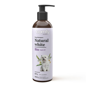 COMFY Shampoo Natural White 250 ml - szampon do jasnej i białej sierści