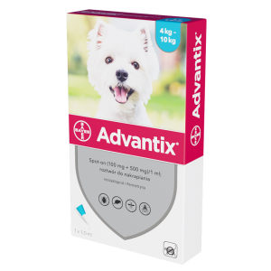 ELANCO Advantix Spot-on 4kg - 10kg 4kg - 10kg (4x 1,0ml)