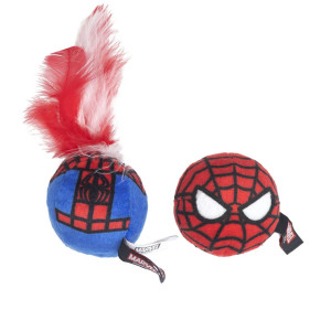 FOR FAN PETS Zabawka dla Kota Spiderman 2 szt