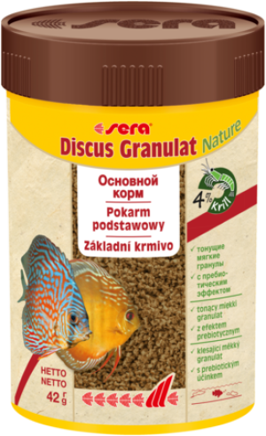 SERA Granulat Discus Granules 100ml - pokarm dla pielęgnic