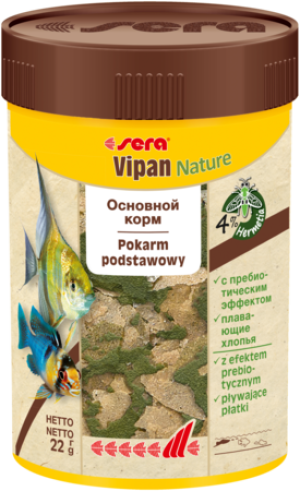 SERA Płatki Vipan Nature 250ml - pokarm premium