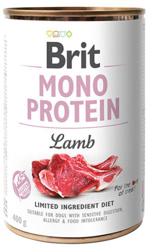 BRIT Mono Protein Lamb 12x 400g (puszka)