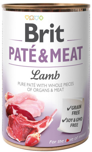 BRIT Paté & Meat Lamb 800g