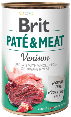 BRIT Paté & Meat Venison 400g
