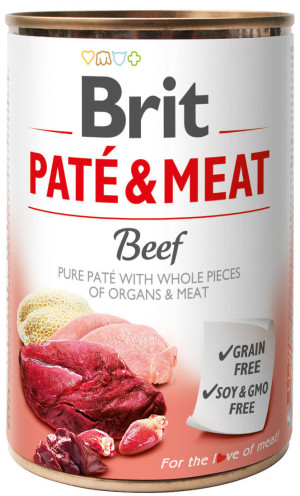 BRIT Paté & Meat Beef 800g