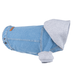 AMIPLAY Kurtka z kapturem Denim - niebieski 25 x 29 x 42 cm