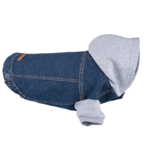 AMIPLAY Kurtka z kapturem Denim - granatowy 25 x 29 x 42 cm