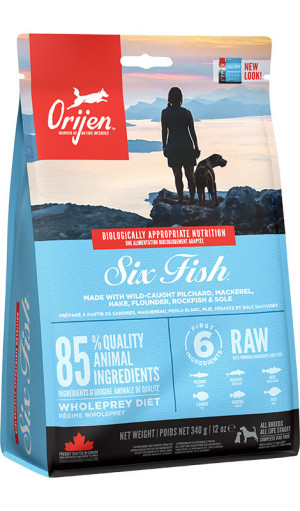 ORIJEN Adult Six Fish Dog 11,4kg