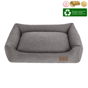 RECOBED Kanapa Harmony ciemny szary rozmiar M: 80 x 65 x 14 cm
