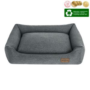 RECOBED Kanapa Harmony granat rozmiar S: 65 x 50 x 13 cm