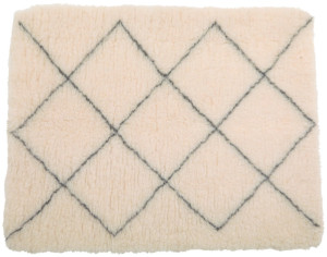 ZOLUX Posłanie izolujące Dry Bed z wzorem berberyjskim - beżowy 75 x 95 cm