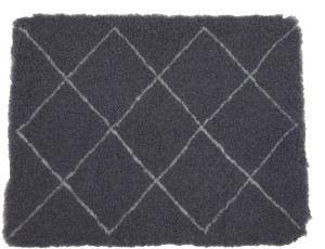 ZOLUX Posłanie izolujące Dry Bed z wzorem berberyjskim - grafitowy 50 x 70 cm