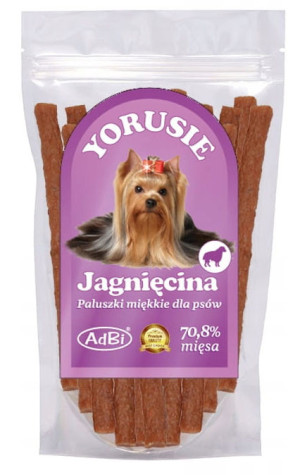 ADBI Yorusie Paluszki mięsne z jagnięciną 250g
