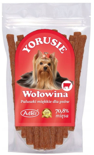 ADBI Yorusie Paluszki mięsne z wołowiną 250g