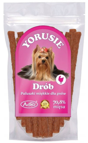 ADBI Yorusie Paluszki mięsne z drobiem 250g