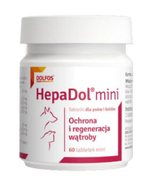 DOLFOS Hepadol Mini - Ochrona i regeneracja wątroby 60 tab. mini