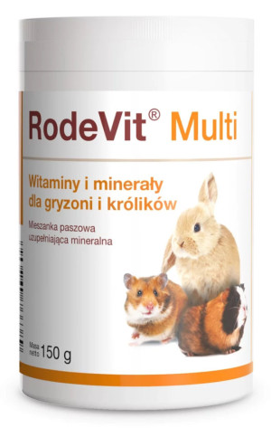 DOLFOS RodeVit Multi - Witaminy i minerały dla gryzoni i królików 150g