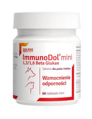 DOLFOS Immunodol Cat / Dog 60 tabletek Mini