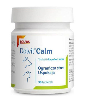 DOLFOS Calm - preparat uspokajający i przeciwlękowy 40tabl. (mini)