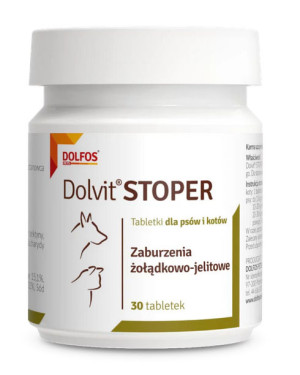DOLFOS Dolvit Stoper - zaburzenia żołądkowo-jelitowe 30 tabl.