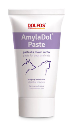 DOLFOS Amyladol paste 50g - wyrównywanie zaburzeń trawienia pies i kot