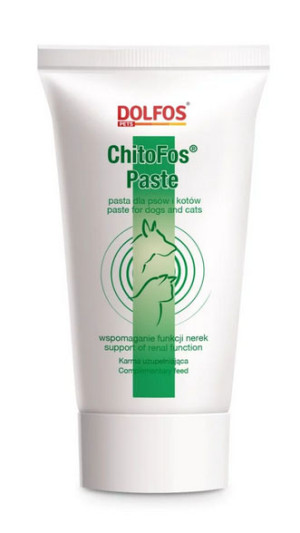 DOLFOS Chitofos paste 50g - wspomaganie funkcji nerek pies i kot