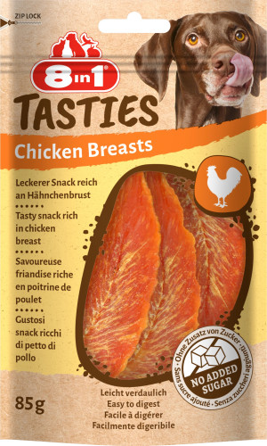 8in1 Przysmak Tasties Chicken Breasts 85g
