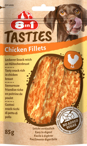 8in1 Przysmak Tasties Chicken Fillets 85g